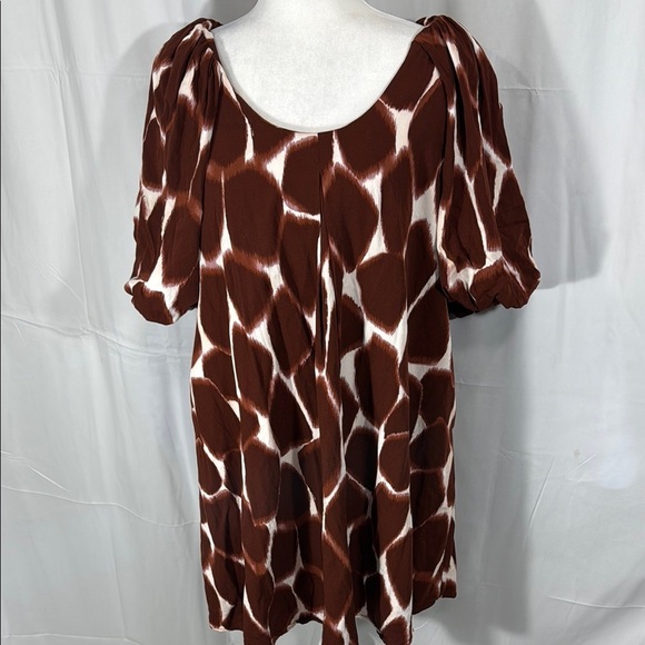 Corey Lynn Calter Giraffe Anthropology Tunic Dress Size Medium - Picture 1 of 9